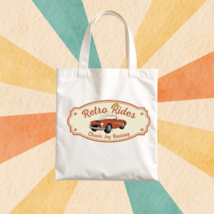 Canvas bag with pocket